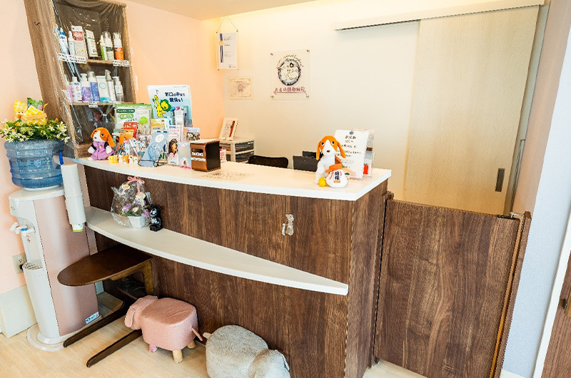 店舗受付の写真